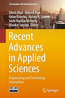 Recent Advances in Applied Sciences: Engineering and Technology Innovations (Sustainable Civil Infrastructures)